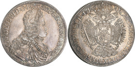 Haus Habsburg: Karl VI. 1711-1740: Reichstaler 1716, Hall, 28,8 g, Davenport 1051, vorzüglich.
 [differenzbesteuert]