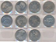 Altdeutschland und RDR 1800 - 1871: Lot 5 Stück, Frankfurt: Vereinstaler 1862 / Preußen: Krönungstaler 1861 (3x), Siegestaler 1871: sehr schön, sehr s...