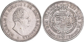 Hannover: Wilhelm IV. 1830-1837: Taler 1837 A, AKS 64, Jaeger 52, Kratzer, sehr schön.
 [differenzbesteuert]