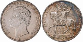 Sachsen: Johann 1854-1873: Taler 1871 (Siegestaler), auf den Sieg über Frankreich. AKS 159, Jaeger 132. Kratzer, Patinaansatz, sehr schön+.
 [differe...
