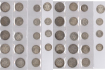 Hamburg: Freie und Hansestadt: 6 x 2 Mark (J. 61 + 63), 6 x 3 Mark (J. 64) sowie 7 x Mark (J. 62 + 65). Überwiegend sehr schön. Lot 19 Münzen.
 [diff...
