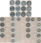 Preußen: Münzblatt mit 6 x 2 Mark, 4 x 3 Mark und 6 x 5 Mark aus dem Königreich. Total 16 Münzen.
 [differenzbesteuert]
