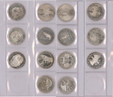 Bundesrepublik Deutschland 1948-2001: Die ersten Fünf. Von 5 DM Germanisches Museum (J. 388), über Schiller (J. 389), von Baden (J. 390) bis zum Eiche...