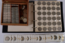 Bundesrepublik Deutschland 1948-2001: Max Planck meets Heiermänner: Fast 400 x 2 DM Münzen mit dem Bild von Max Planck (J. 392) in Album und Münzrämch...