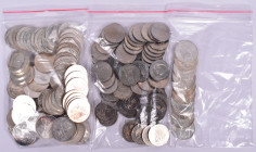 Bundesrepublik Deutschland 1948-2001: ca. 1000 DM in Cu-5er und Si-10er.
 [differenzbesteuert]