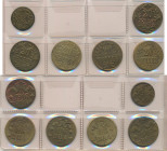 Deutsch-Ostafrika: Tabora, DOA: Lot 1 x 5 Heller 1916 T, Jaeger 723 sowie 5 x 20 Heller 1916 T. Notmünzen, verschiedene Varianten / Ausführungen, über...