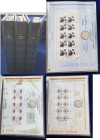 Numisbriefe, Numisblätter: 3 Alben mit 39 Numisblätter der Deutschen Post 1997 (Melanchthon) bis 2005.
 [differenzbesteuert]