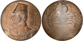 Medaillen alle Welt: Ägypten, Abbas II. Hilmi Pascha 1892-1914: Silbermedaille 1897, Stempel von Seraphin Emil Vernier, auf den Vizekönig Abbas II. Hi...