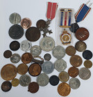 Medaillen alle Welt: Großbritannien: Konvolut von circa 40 Medaillen in Silber, Bronze, Zinn und Aluminium, ab 1789, sehr schön, sehr schön - vorzügli...