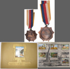 Orden & Ehrenzeichen: Deutsches Reich 1922: Kolonialauszeichnung des Deutschen Kolonialkriegerbundes (sog. Löwenorden), 2. Stufe in Bronze am Band. Da...