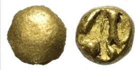 Ostkelten. Mittlerer Donauraum.

 1/24 Stater (Gold). 2. - 1. Jhdt. v. Chr.
Vs: Flacher Buckel.
Rs: Athena mit Schild und erhobenem Speer nach lin...