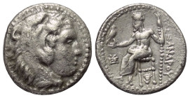 Königreich Makedonien. Alexander III. der Große (336 - 323 v. Chr.).

 Drachme (Silber). Ca. 334 - 323 v. Chr. Sardeis.
Vs: Kopf des jugendlichen H...