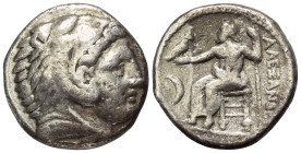 Königreich Makedonien. Alexander III. der Große (336 - 323 v. Chr.).

 Tetradrachme (Silber). Ca. 320 - 317 v. Chr. 'Amphipolis'.
Vs: Kopf des juge...
