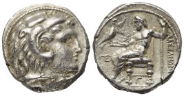 Königreich Makedonien. Alexander III. der Große (336 - 323 v. Chr.).

 Tetradrachme (Silber). Ca. 315 - 300 v. Chr. Salamis.
Vs: Kopf des jugendlic...