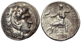 Königreich Makedonien. Alexander III. der Große (336 - 323 v. Chr.).

 Tetradrachme (Silber). Ca. 311 - 295 v. Chr. Ekbatana.
Vs: Kopf des jugendli...