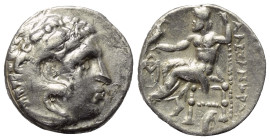 Königreich Makedonien. Alexander III. der Große (336 - 323 v. Chr.).

 Drachme (Silber). Ca. 310 - 297 v. Chr. Abydos (?).
Vs: Kopf des jugendliche...