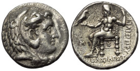 Königreich Makedonien. Philippos III. Arrhidaios (323 - 317 v. Chr.).

 Tetradrachme (Silber). Ca. 323 - 317 v. Chr. Babylon.
Vs: Kopf des jugendli...