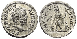 Septimius Severus (193 - 211 n. Chr.).

 Denar (Silber). 163 - 164 n. Chr. Rom.
Vs: SEVERVS PIVS AVG BRIT. Belorbeerter Kopf rechts.
Rs: P M TRP X...