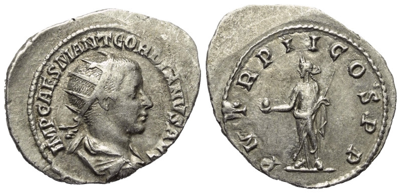Gordianus III. (238 - 244 n. Chr.).

 Antoninian (Silber). 239 - 240 n. Chr. A...