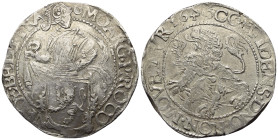 Niederlande. Vereinigte Provinzen. Utrecht.

 Löwentaler (Silber). 1640.
Vs: MO ARG PRO CO - NFOE BELD TRA. Ritter hinter Löwenschild.
Rs: CONFIDE...