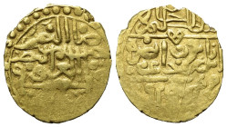 Osmanen. Selim I. (918 - 926 H. / 1512 - 1520).

 Ashrafi (Gold). 925 H. Misr.
Vs: Titel, Name, Prägeort und Jahr des Regierungsantritts.
Rs: Titu...