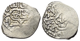 Osmanen. Süleyman I. (926 - 974 H. / 1520 - 1566).

 Medini (Silber). 926 H. Amid.
Vs: Titulatur und Name.
Rs: Prägeort (im blütenförmigen Rahmen)...