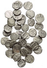 Griechische Münzen - Lots.


Phönikien.

Lot (40 Stück, Silber): Obole; Ca. 5. - 4. Jhdt. v. Chr.

Sehr schön - fast sehr schön.

Verkauft wi...