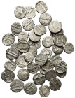 Griechische Münzen - Lots.


Phönikien.

Lot (40 Stück, Silber): Obole; Ca. 5. - 4. Jhdt. v. Chr.

Sehr schön - fast sehr schön.

Verkauft wi...