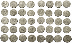 Provinzialrömische Münzen - Lots.


Unter anderem: Seleukis und Pierien.

Lot (20 Stück, Billon): Tetradrachme; 3. Jhdt. n. Chr.

Sehr schön - ...