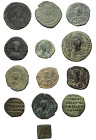 Byzantinische Münzen - Lots.


Verschiedene Herrscher.

Lot (13 Stück, Bronze): ca. 5. - 11. Jhdt. n. Chr.

Sehr schön - fast sehr schön.

Ve...