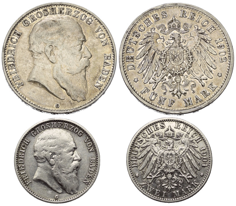 Deutschland - Lots.


Kaiserreich. Baden. Friedrich I. (1856 - 1907).

Lot ...