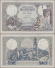 Algeria: 500 Francs (1926) SPECIMEN, P. 82, with watermarks, AU/UNC
 [differenzbesteuert]
