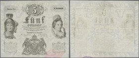Austria: 5 Gulden 1.1.1847, P. A75, lower right corner paper restaurations, otherwise VF
 [differenzbesteuert]