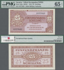 Austria: 25 Schilling 1944, P. 108a, PMG 65 EPQ, UNC
 [differenzbesteuert]
