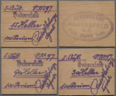Austria: Hadersfeld, 15,30,90 Heller ND, 5. Auflage, 100 sets made, printed on wood, ), KK-327 IV, UNC
 [differenzbesteuert]