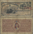 Belgian Congo: 100 Francs 7.2.1896, P. 2 b, cancelled, needle holes, cancellation holes, Good
[differenzbesteuert]