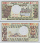 Congo: 10000 Francs ND (1974-1981), P. 5 b, UNC
 [differenzbesteuert]