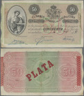 Cuba: El Banco Espanol de la isla de Cuba, 50 Pesos 1896, P. 50b, XF
[differenzbesteuert]