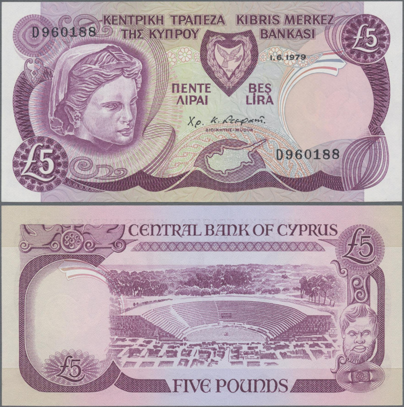 Cyprus: 5 Pounds 1.6.1979, P. 47, UNC
 [differenzbesteuert]