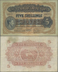 East Africa: 5 Shillings 1.1.1949, P. 28 b, small stains and needleholes, VF
 [differenzbesteuert]