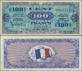 France: 100 Francs 1944, ”X” (Replacement), P. 118 a, AU
 [differenzbesteuert]