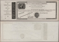 France: G. Hermel et Cie, Rouen, 20 Francs 1. Frimaire 12, Remainder, P. S245b, AU/UNC
 [differenzbesteuert]