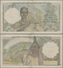 French West Africa: 1000 Francs 5.10.1955, P. 48, F-VF
 [differenzbesteuert]
