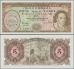 Macau: 5 Patacas 18.11.1968, P. 54 a, UNC
 [differenzbesteuert]