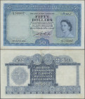 Malaya & British Borneo: 50 Dollars 31.3.1953, P. 4 b, VF
 [differenzbesteuert]