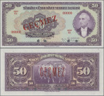 Turkey: 50 Lira law of 1930 (1942), GECMEZ (Specimen), P. 142As, UNC
[differenzbesteuert]