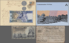 Deutschland - Notgeld: Konvolut von ca 100 Notgeldscheinen (meist Großgeldscheine), dazu einige ausländische Scheine, bitte besichtigen!
 [differenzb...