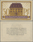 Deutschland - Notgeld - Bayern: Erlangen, Erlanger Universitäts-Buchhandlungen, 50 Pf., o. D. - 31.12.1922, Erh. I
 [differenzbesteuert]