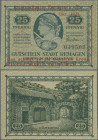 Deutschland - Notgeld - Rheinland: Remagen, Glocken-Bazar, 25 Pf., 9.10.1921, mit Aufdruck ”Das schlägt an ...”, Erh. I
 [differenzbesteuert]