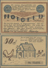 Deutschland - Notgeld - Westfalen: Hörde, F. Cuppring, 50 Pf., 1.10.1921, Scherzschein, Erh. I-II
 [differenzbesteuert]
